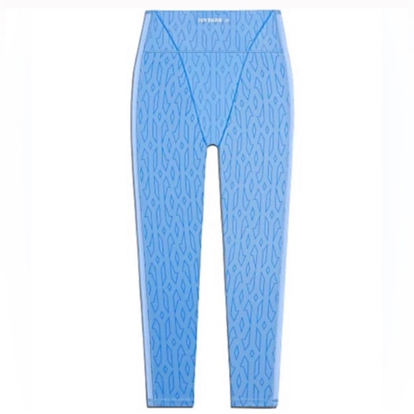 adidas x IVY PARK Blue Monogram Leggings - Picture 11 of 12